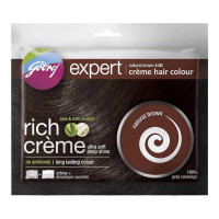 GODREJ EXPERT NATURAL BROWN 4 CREME HAIR COLOUR 20ML+ 20.00 GM SACHET