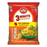 MTR 3 MINUTES KHATTA MEETHA POHA 60.00 GM PACKET
