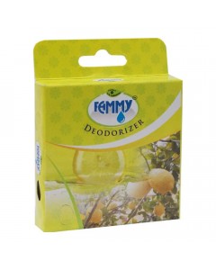 FAMMY DEODORIZER LEMON YELLOW 50 GM