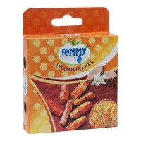 FAMMY DEODORIZER SANDAL ORANGE 50 GM