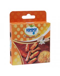FAMMY DEODORIZER SANDAL ORANGE 50 GM FAMMY DEODORIZER SANDAL ORANGE 50 GM