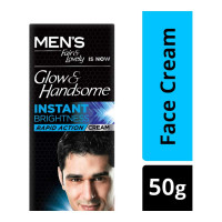 GLOW-&-HANDSOME INSTANT BRIGHTNESS CREAM 50.00 GM TUBE GLOW-&-HANDSOME INSTANT BRIGHTNESS CREAM 50.00 GM TUBE