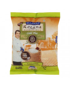 DAAWAT ROZANA BASMATI RICE GOLD PLUS 1 Kg