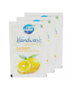 CARE MATE LEMON HANDWASH 3X 180.00 ML PACKET