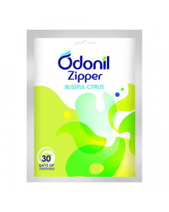 ODONIL ZIPPER BLISSFUL CITRUS AIR FRESHNER 10.00 GM PACKET ODONIL ZIPPER BLISSFUL CITRUS AIR FRESHNER 10.00 GM PACKET