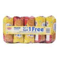 BRITANNIA MARIE GOLD BISCUITS BUY 4 GET 1 FREE 585 GM PACKET