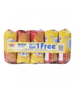 BRITANNIA MARIE GOLD BISCUITS BUY 4 GET 1 FREE 585 GM PACKET BRITANNIA MARIE GOLD BISCUITS BUY 4 GET 1 FREE 585 GM PACKET