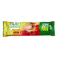BRITANNIA NUTRI CHOICE DIGESTIVE BISCUITS 192 GM PACKET