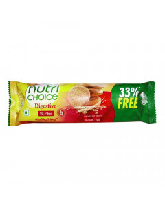 BRITANNIA NUTRI CHOICE DIGESTIVE BISCUITS 192 GM PACKET BRITANNIA NUTRI CHOICE DIGESTIVE BISCUITS 192 GM PACKET