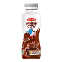 BRITANNIA WINKIN COW CHOCOLICIOUS SHAKE 200.00 ML BOTTLE