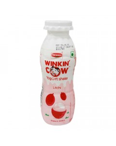 BRITANNIA WINKIN COW LITCHI SHAKE 200.00 ML BOTTLE BRITANNIA WINKIN COW LITCHI SHAKE 200.00 ML BOTTLE