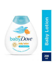 DOVE NOURISHING BABY LOTION 200.00 ML BOTTLE DOVE NOURISHING BABY LOTION 200.00 ML BOTTLE