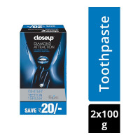 CLOSEUP DIAMOND ATTRACTION TOOTHPASTE 2X 100 GM