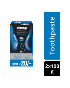 CLOSEUP DIAMOND ATTRACTION TOOTHPASTE 2X 100 GM