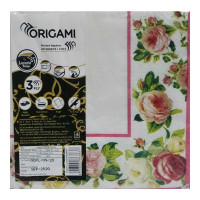 ORIGAMI PRINTED PARTY NAPKINS 20.00 PCS PACKET