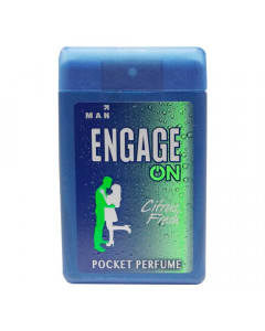 ENGAGE ON CITRUS FRESH MAN POCKET PERFUME 18 ML ENGAGE ON CITRUS FRESH MAN POCKET PERFUME 18 ML