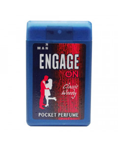 ENGAGE ON CLASSIC WOODY MAN POCKET PERFUME 18 Ml ENGAGE ON CLASSIC WOODY MAN POCKET PERFUME 18 Ml