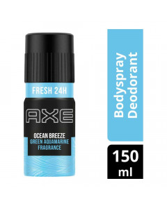 AXE RECHARGE+ OCEAN BREEZE DEODORANT 150.00 ML BOTTLE AXE RECHARGE+ OCEAN BREEZE DEODORANT 150.00 ML BOTTLE