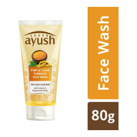 AYUSH ANTI PIMPLE TURMERIC FACE WASH TUBE 80 Gm