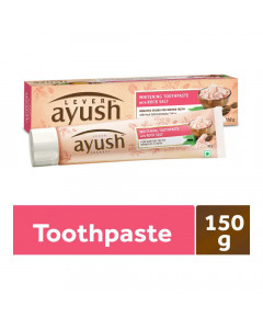 AYUSH WHITENING ROCK SALT TOOTHPASTE 150.00 GM BOX AYUSH WHITENING ROCK SALT TOOTHPASTE 150.00 GM BOX