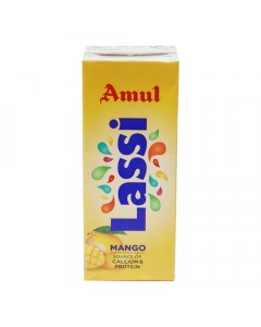 AMUL MANGO LASSI 200.00 ML TETRAPACK AMUL MANGO LASSI 200.00 ML TETRAPACK