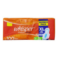 WHISPER CHOICE ULTRA XL WINGS 20.00 PADS PACKET WHISPER CHOICE ULTRA XL WINGS 20.00 PADS PACKET
