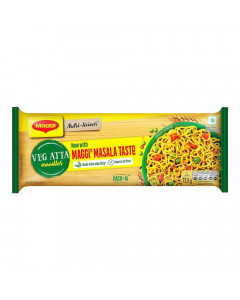 MAGGI MASALA VEG ATTA NOODLES- 290.00 GM PACKET MAGGI MASALA VEG ATTA NOODLES- 290.00 GM PACKET