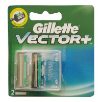 GILLETTE VECTOR+ 2 CARTRIDGES 1.00 NO