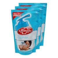 LIFEBUOY COOL FRESH HANDWASH 3X 185.00 ML PACKET