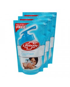 LIFEBUOY COOL FRESH HANDWASH 3X 185.00 ML PACKET