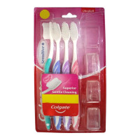 COLGATE SENSITIVE ULTRA SOFT TOOTHBRUSH 4 PCS