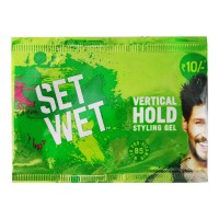 SET WET VERTICAL HOLD HAIR GEL 10.00 ML PACKET