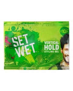 SET WET VERTICAL HOLD HAIR GEL 10.00 ML PACKET SET WET VERTICAL HOLD HAIR GEL 10.00 ML PACKET