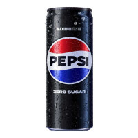 PEPSI ZERO SUGAR SOFT DRINK 330.00 ML CAN