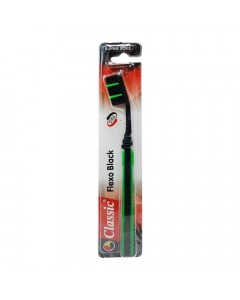 CLASSIC FLEXO BLACK SUPER SOFT TOOTHBRUSH 1 No CLASSIC FLEXO BLACK SUPER SOFT TOOTHBRUSH 1 No