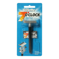 GILLETTE 7 O CLOCK STERLING RAZOR 1.00 PCS PACKET