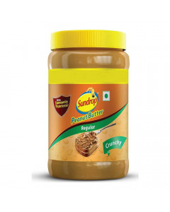 SUNDROP PEANUT BUTTER REGULAR CRUNCHY 924.00 GM JAR SUNDROP PEANUT BUTTER REGULAR CRUNCHY 924.00 GM JAR