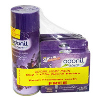 ODONIL HOME PACK LAVENDER MEADOWS ROOM FRESHNER 3X 75.00 GM PACKET