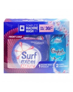 SURF EXCEL FRONT LOAD 500GM+COMFORT FABRIC CONDITIONER 200 ML SURF EXCEL FRONT LOAD 500GM+COMFORT FABRIC CONDITIONER 200 ML