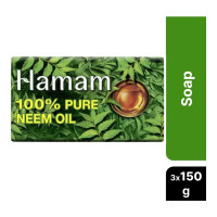 HAMAM NEEM OIL SOAP 4X 150.00 GM BOX