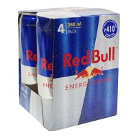 RED BULL ENERGY DRINK 4X 250 ML