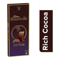 CADBURY BOURNVILLE RICH COCOA 50% DARK CHOCOLATE 80.00 GM PACKET
