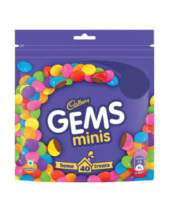 CADBURY GEMS MINIS CHOCOLATE 126.40 GM PACKET