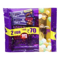 CADBURY DAIRY MILK (CRACKIE+FRUIT N NUT) CHOCOLATE 72.00 GM PACKET