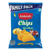 AAKASH INDORI MASALA POTATO CHIPS 42 GM PACKET