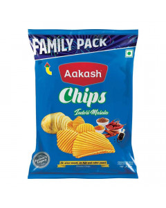 AAKASH INDORI MASALA POTATO CHIPS 40 GM PACKET AAKASH INDORI MASALA POTATO CHIPS 40 GM PACKET