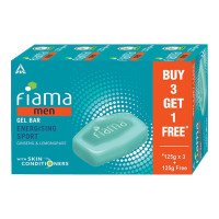 FIAMA ENERGIZING SPORT GEL BAR 3X 125.00 GM BOX