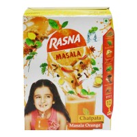 RASNA CHATPATA MASALA ORANGE 12 GLASSES 1.00 NO BOX