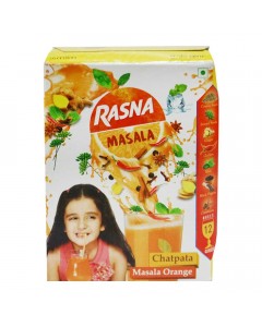 RASNA CHATPATA MASALA ORANGE 12 GLASSES 1.00 NO BOX