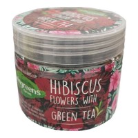 WINGREENS FARMS HIBISCUS FLOWERS GREEN TEA 60 GM